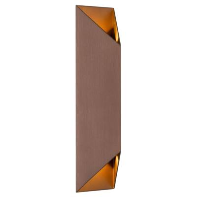 Chaska IP44 Up / Down LED Vanity / Wall Light, Copper