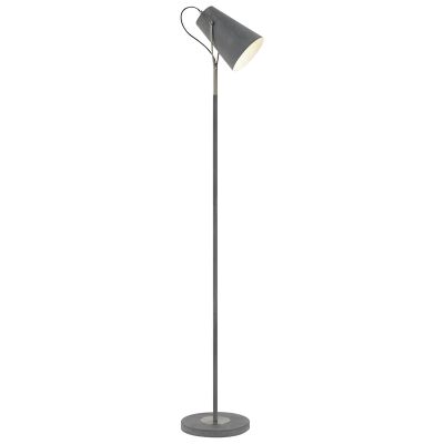 Cheviot Metal Floor Lamp, Grey