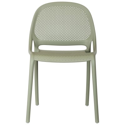 Waah Stackable Outdoor Dining Chair, Set of 4, Sage