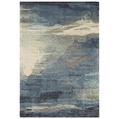 City Impression Modern Rug, 220x150cm, Blue
