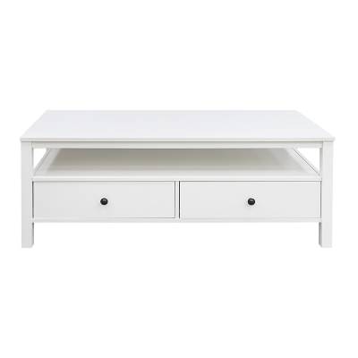 Floriana Wooden 2 Drawer Coffee Table, 120cm