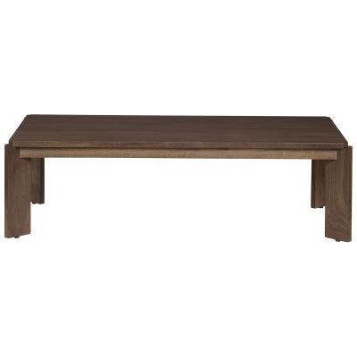 Jasper Mango Wood Coffee Table, Timber Top, 140cm
