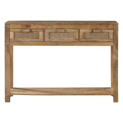 Byron Mango Wood Console Table, 115cm
