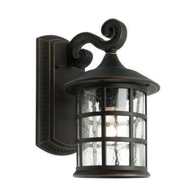 Coventry IP43 Exterior Wall Lantern, Small, Antique Bronze