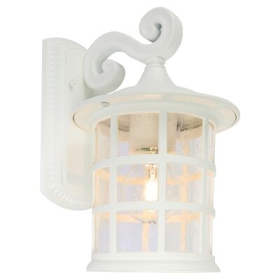 Coventry IP43 Exterior Wall Lantern, Small, White
