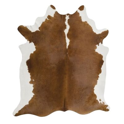 Exquisite Natural Cowhide Rug, 170x180cm, Hereford