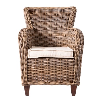 Baron Kubu Rattan Armchair, Set of 2