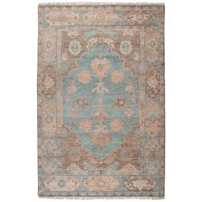 Revival Tabriz Hand Knotted Wool Rug, 160x230cm 
