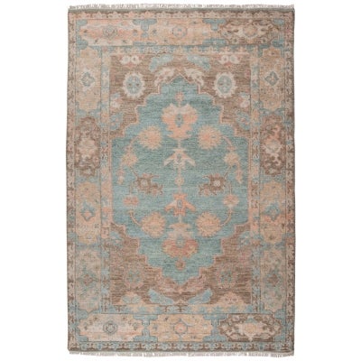 Revival Tabriz Hand Knotted Wool Rug, 200x300cm 