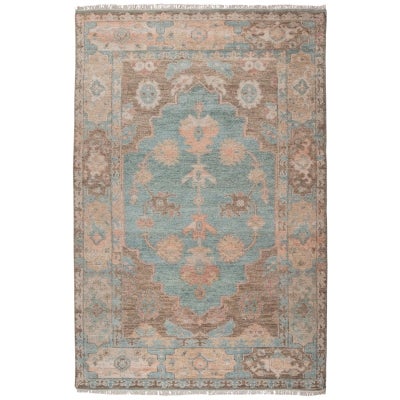 Revival Tabriz Hand Knotted Wool Rug, 245x305cm 