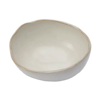Malmo Ceramic Mini Bowl, Off White