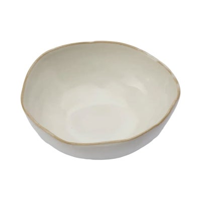 Malmo Ceramic Cereal Bowl, Off White