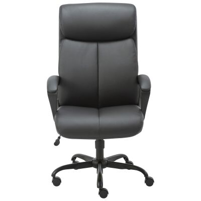 Puresoft PU Leather Office Chair, High Back