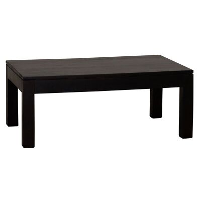 Amsterdam Mahogany Timber Coffee Table, 100cm, Chocolate