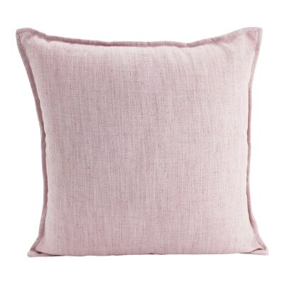 Farra Linen Scatter Cushion, Baby Pink