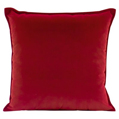 Maldon Velvet Scatter Cushion, Scarlett