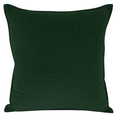 Maldon Velvet Euro Cushion, Emerald