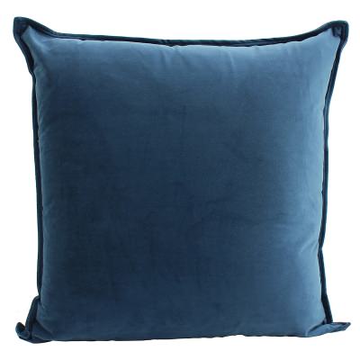 Maldon Velvet Euro Cushion, Navy