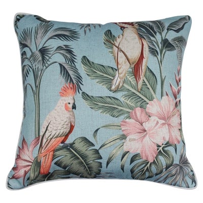 Soft Squawk Linen Scatter Cushion
