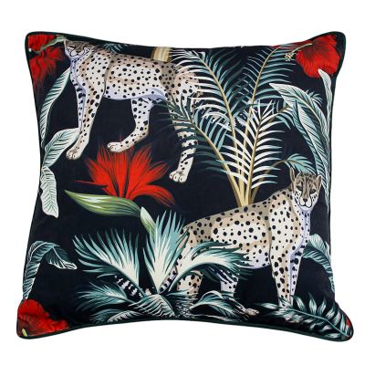 Petal Pounce Velvet Scatter Cushion