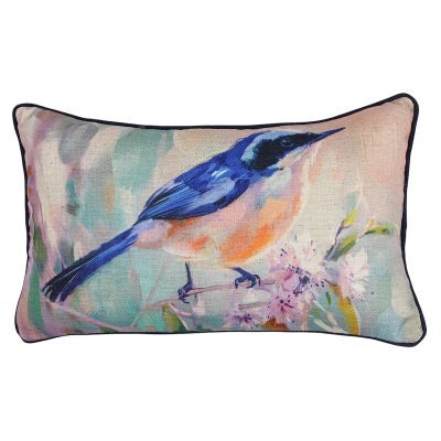 Wing & Bloom Linen Lumbar Cushion