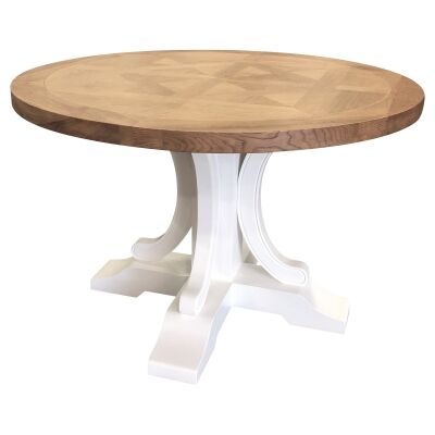 Bellevue Timber Round Dining Table, 120cm