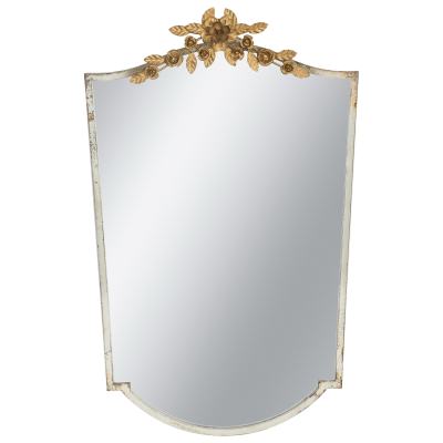 Finley Iron Frame Wall Mirror, 95cm