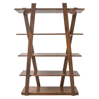 Woodra Mango Wood Display Shelf