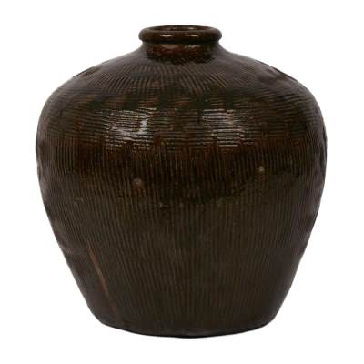Jumai 120 Year Antique Terracotta Oriental Wine Jar