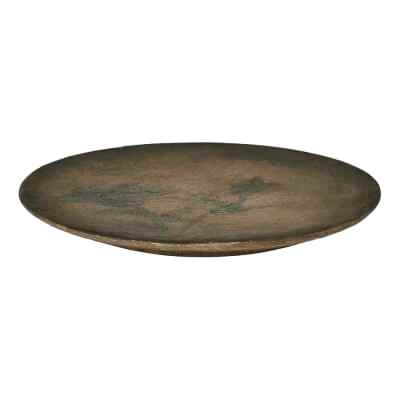 Mae Terracotta Decor Plate, Small, Brown