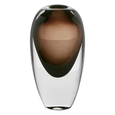 Jaylen Glass Tall Vase, Amber