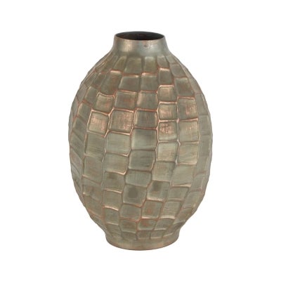 Inga Distressed Iron Vase, Large
