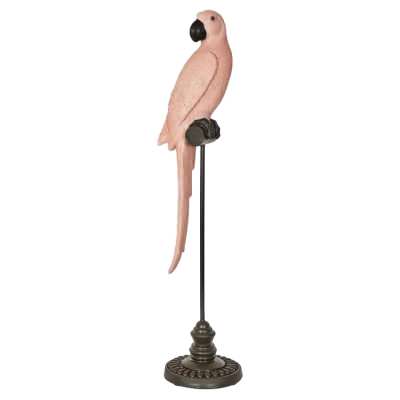 Amabela Parrot Sculpture, Medium, Pink