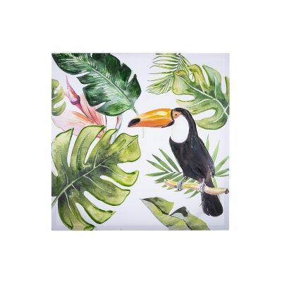 Bryant Stretched Canvas Wall Ar Print, Toucan B, 80cm