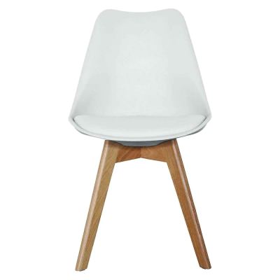 Jaden Dining Chair, Set of 2, White / Oak