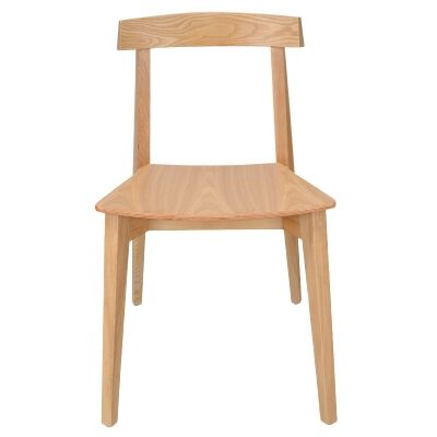 Herron Ash Wood Dining Chair, Set of 2, Natural