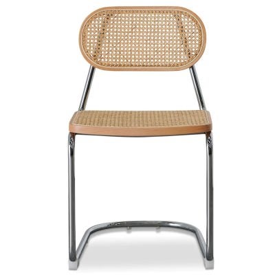 Frankford Rattan & Steel Dining Chair