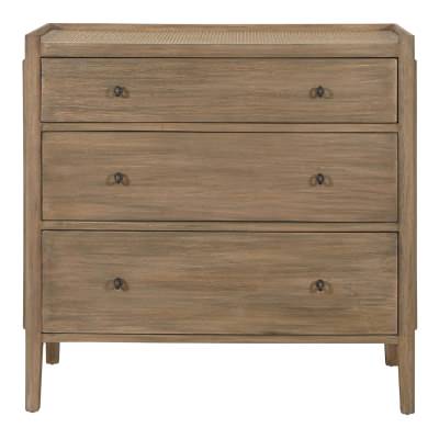 Savannah Rattan-Top Timber 3 Drawer Lowboy