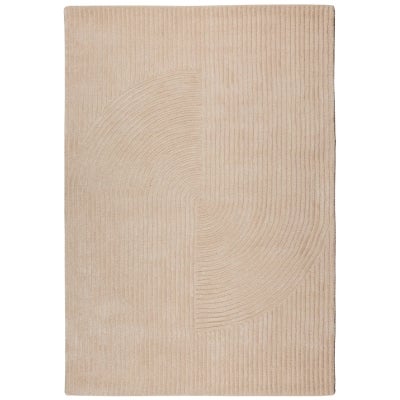 Deco No. 2 Hand Tufted Wool & Viscose Rug, 200x300cm, Blush