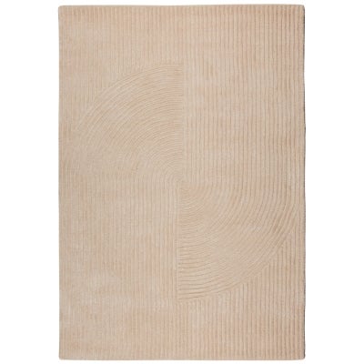 Deco No. 2 Hand Tufted Wool & Viscose Rug, 245x305cm, Blush