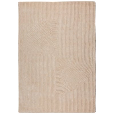 Deco No. 2 Hand Tufted Wool & Viscose Rug, 305x420cm, Blush