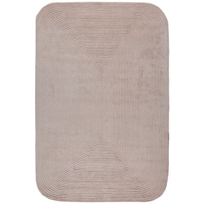 Deco No. 3 Hand Tufted Wool & Viscose Rug, 160x230cm, Blush