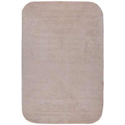Deco No. 3 Hand Tufted Wool & Viscose Rug, 305x420cm, Blush