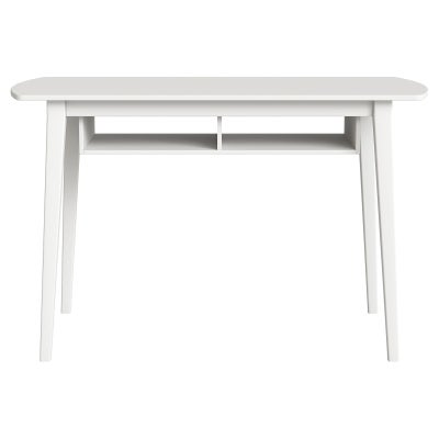 Minaxi Modern Study Desk, 120cm, White