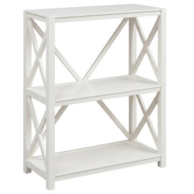 Rosslyn Mahogany Timber Display Shelf, Medium