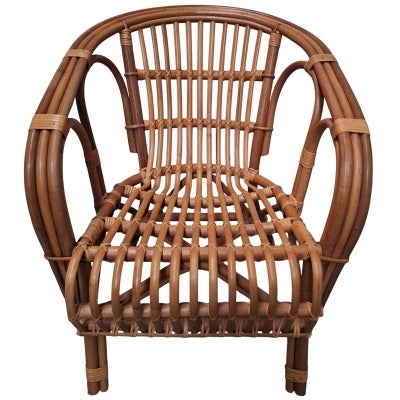 Copra Rattan Armchair, Natural