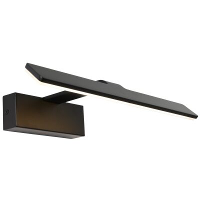Dex Steel Dimmable LED Vanity / Picture Light, 18W, Black