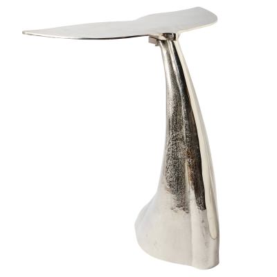 Eloria Whale Tail Metal C-shape Side Table