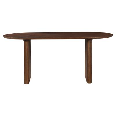 Purva Mango Wood Oval Dining Table,  190cm