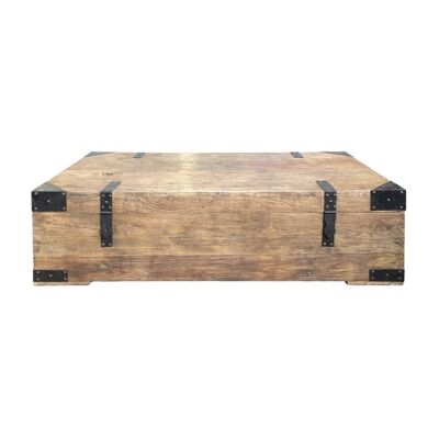 Maksim Reclaimed Elm Timber Trunk Coffee Table, 160cm, Natural
